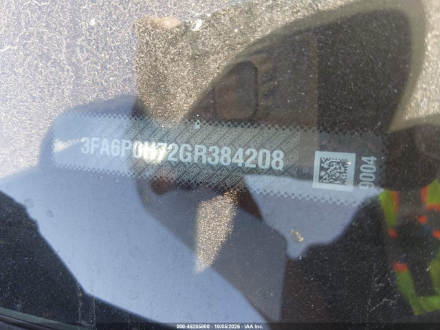 46285900 :رقم المزاد ، 3FA6P0H72GR384208 vin ، 2016 Ford Fusion Se مزاد بيع