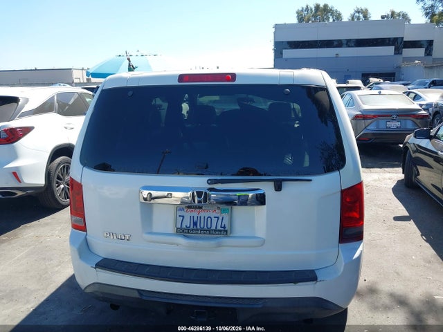 5FNYF3H26FB013452 Honda PILOT LX