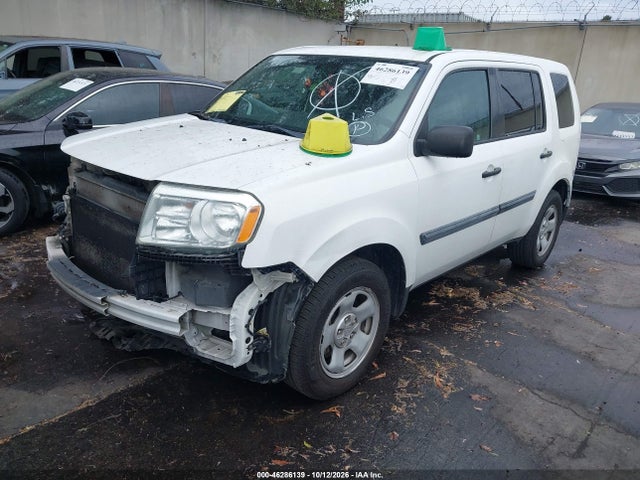 5FNYF3H26FB013452 Honda PILOT LX