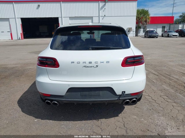 2015 Porsche Macan S მანქანა იყიდება აუქციონზე, vin: WP1AB2A58FLB57804, აუქციონის ნომერი: 46286146