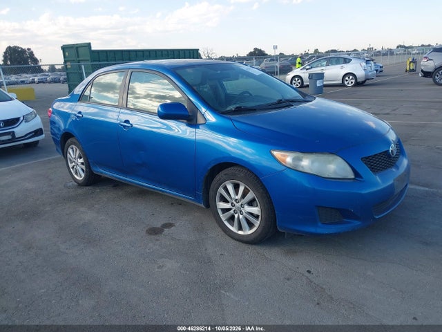 46286214 :رقم المزاد ، 1NXBU40E59Z053424 vin ، 2009 Toyota Corolla Xle مزاد بيع