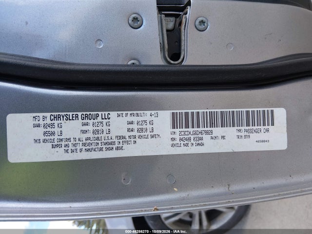 Продаж на аукціоні авто 2013 Dodge Charger Sxt, vin: 2C3CDXJG6DH678828, номер лоту: 46286270