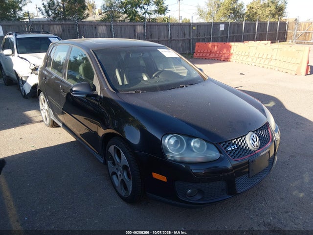2007 Volkswagen Gti 4-door მანქანა იყიდება აუქციონზე, vin: WVWHV71K27W125618, აუქციონის ნომერი: 46286306