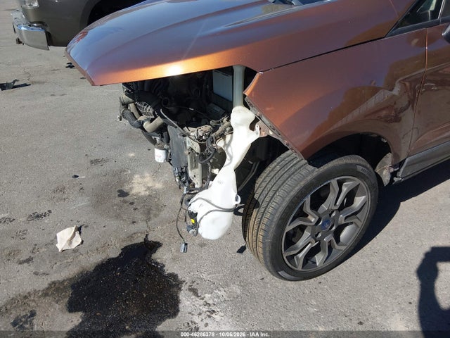 Продаж на аукціоні авто 2019 Ford Ecosport Ses, vin: MAJ6S3JLXKC262954, номер лоту: 46286378