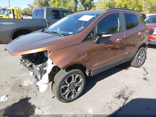 Продаж на аукціоні авто 2019 Ford Ecosport Ses, vin: MAJ6S3JLXKC262954, номер лоту: 46286378