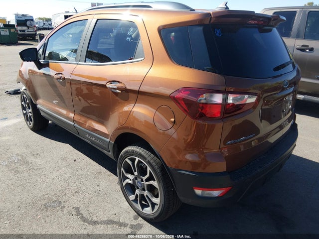 Продаж на аукціоні авто 2019 Ford Ecosport Ses, vin: MAJ6S3JLXKC262954, номер лоту: 46286378