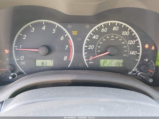 Aukcja sprzedaży 2009 Toyota Corolla Le, vin: JTDBL40E799087536, numer aukcji: 46286436
