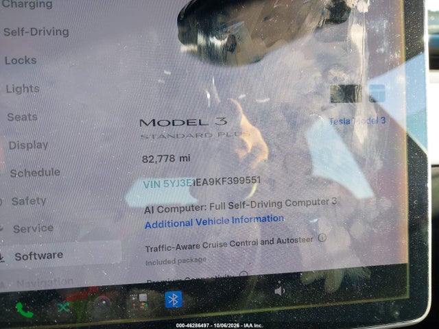 5YJ3E1EA9KF399551 Tesla Model 3 Long Range/mid Range/standard Range/standard Range Plus