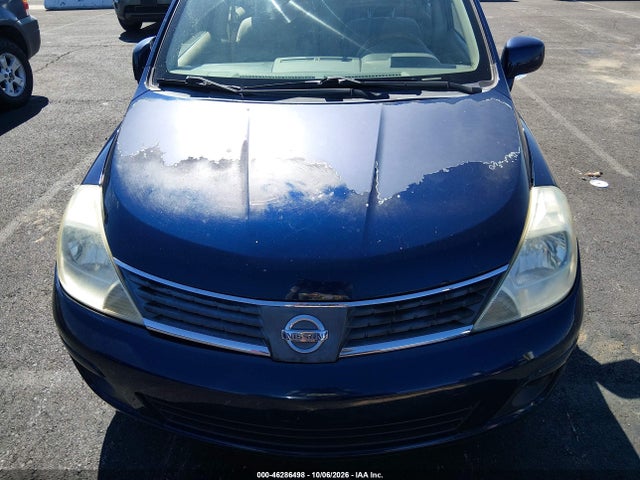 2007 Nissan Versa 1.8s მანქანა იყიდება აუქციონზე, vin: 3N1BC13E17L384481, აუქციონის ნომერი: 46286498