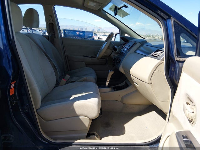 2007 Nissan Versa 1.8s მანქანა იყიდება აუქციონზე, vin: 3N1BC13E17L384481, აუქციონის ნომერი: 46286498