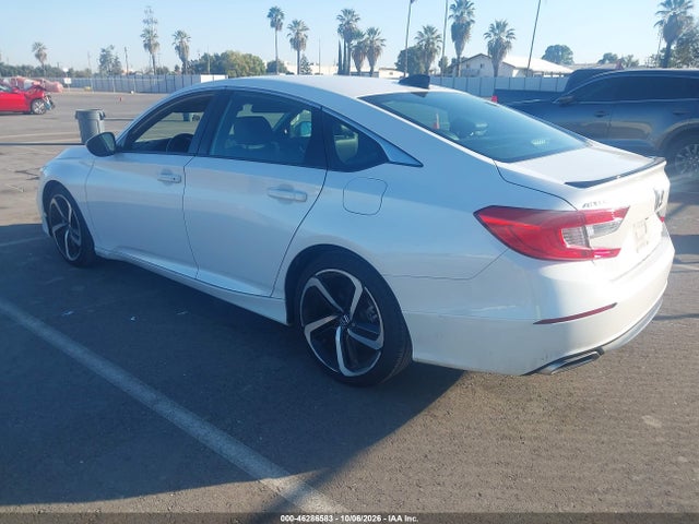 2021 Honda Accord Sport მანქანა იყიდება აუქციონზე, vin: 1HGCV1F32MA046209, აუქციონის ნომერი: 46286583