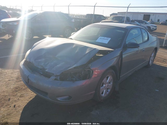 Продажа на аукционе авто 2006 Chevrolet Monte Carlo Lt, vin: 2G1WM15K269302833, номер лота: 46286666