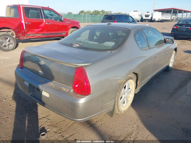 Продажа на аукционе авто 2006 Chevrolet Monte Carlo Lt, vin: 2G1WM15K269302833, номер лота: 46286666