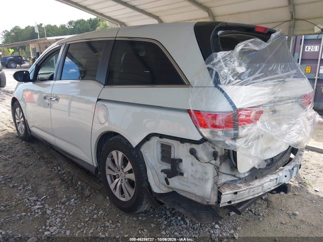 Aukcja sprzedaży 2015 Honda Odyssey Ex-l, vin: 5FNRL5H63FB075757, numer aukcji: 46286727