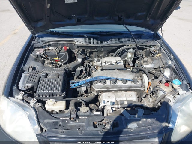 2000 Honda Civic Ex მანქანა იყიდება აუქციონზე, vin: 1HGEJ824XYL084714, აუქციონის ნომერი: 46286757