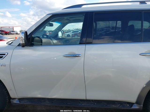 46287013 :رقم المزاد ، JN8AY2NE8H9700535 vin ، 2017 Nissan Armada Platinum مزاد بيع