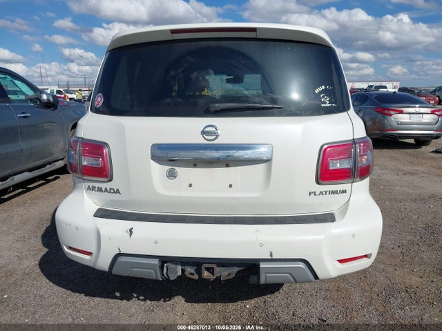 46287013 :رقم المزاد ، JN8AY2NE8H9700535 vin ، 2017 Nissan Armada Platinum مزاد بيع