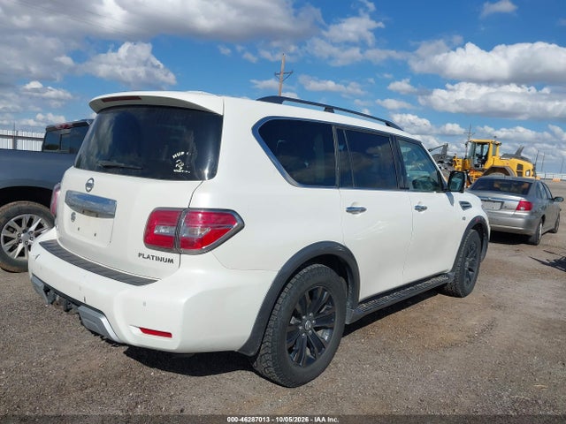 46287013 :رقم المزاد ، JN8AY2NE8H9700535 vin ، 2017 Nissan Armada Platinum مزاد بيع