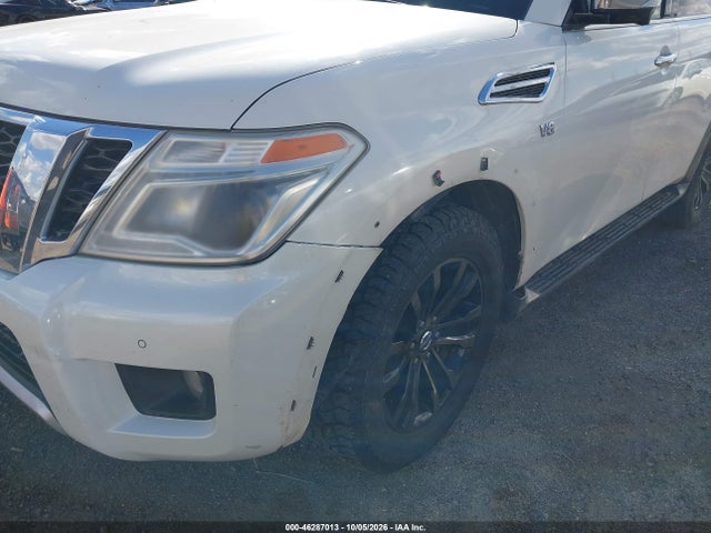 46287013 :رقم المزاد ، JN8AY2NE8H9700535 vin ، 2017 Nissan Armada Platinum مزاد بيع