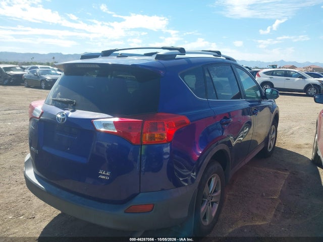 Продажа на аукционе авто 2015 Toyota Rav4 Xle, vin: 2T3RFREV0FW405973, номер лота: 46287056