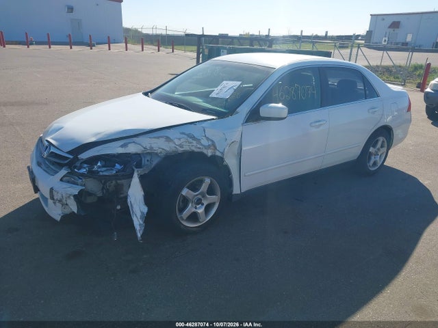 46287074 :رقم المزاد ، 1HGCM56427A104309 vin ، 2007 Honda Accord 2.4 Lx مزاد بيع