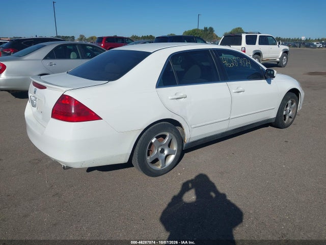 46287074 :رقم المزاد ، 1HGCM56427A104309 vin ، 2007 Honda Accord 2.4 Lx مزاد بيع