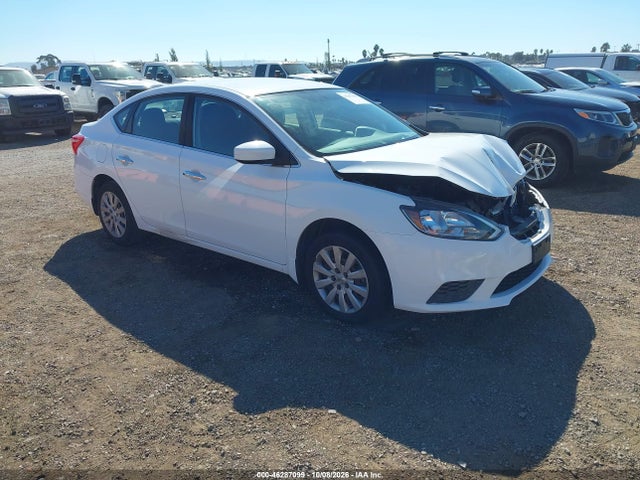 Auction sale of the 2016 Nissan Sentra S, vin: 3N1AB7APXGY301980, lot number: 46287099