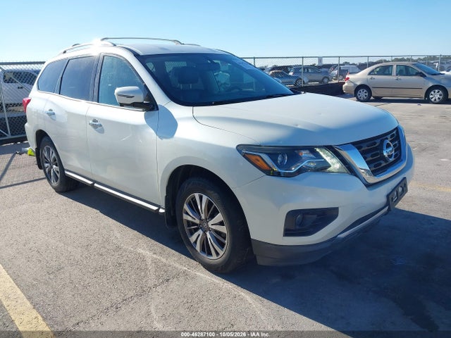 2017 Nissan Pathfinder Sl მანქანა იყიდება აუქციონზე, vin: 5N1DR2MNXHC650663, აუქციონის ნომერი: 46287100