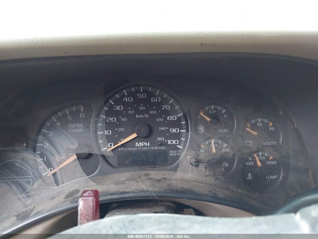 46287212 :رقم المزاد ، 2GCEK19T711344367 vin ، 2001 Chevrolet Silverado 1500 Lt مزاد بيع