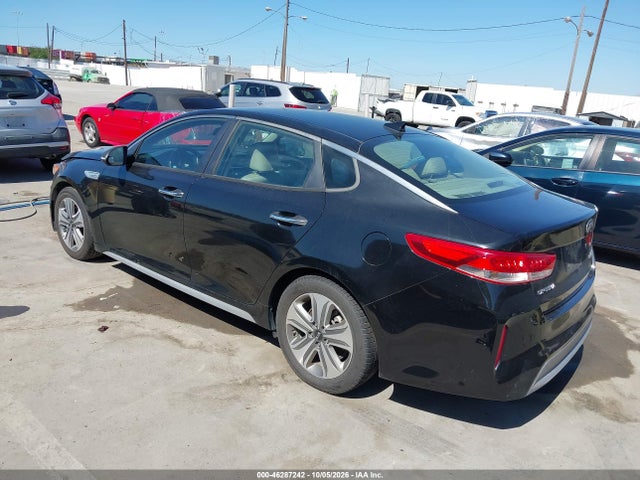 2017 Kia Optima Hybrid Ex მანქანა იყიდება აუქციონზე, vin: KNAGU4LE1H5013904, აუქციონის ნომერი: 46287242