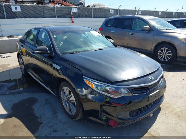 2017 Kia Optima Hybrid Ex მანქანა იყიდება აუქციონზე, vin: KNAGU4LE1H5013904, აუქციონის ნომერი: 46287242