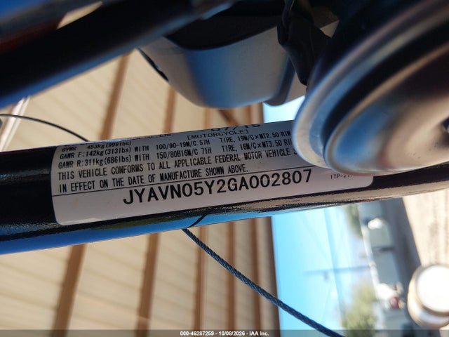 Yamaha Xvs950 Cu/cuc 2016 JYAVN05Y2GA002807 Image 10