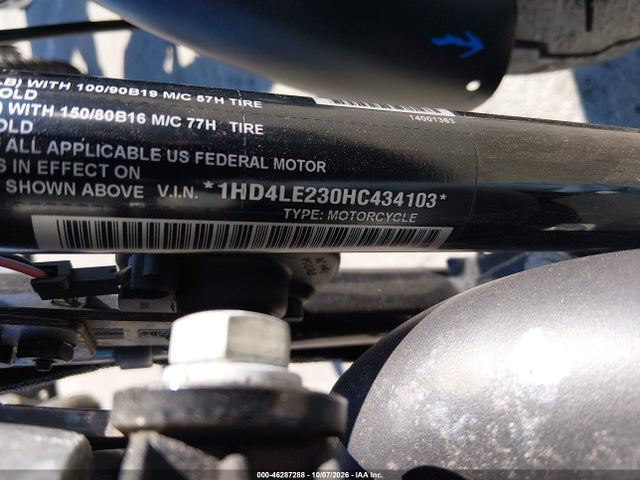 Harley-Davidson Xl883 Iron 883 2017 1HD4LE230HC434103 Image 10