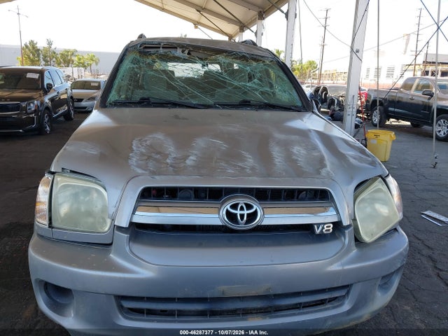 46287377 :رقم المزاد ، 5TDZT34A65S242377 vin ، 2005 Toyota Sequoia Sr5 V8 مزاد بيع