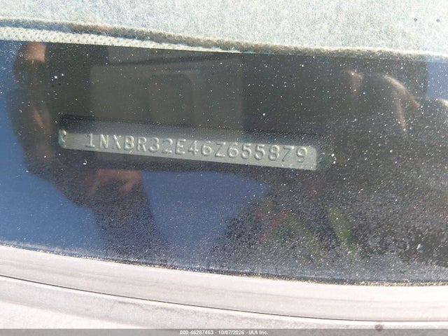 46287463 :رقم المزاد ، 1NXBR32E46Z655879 vin ، 2006 Toyota Corolla S مزاد بيع