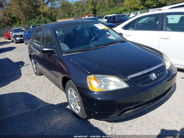 2001 Honda Civic Lx მანქანა იყიდება აუქციონზე, vin: 2HGES16541H542256, აუქციონის ნომერი: 46287467