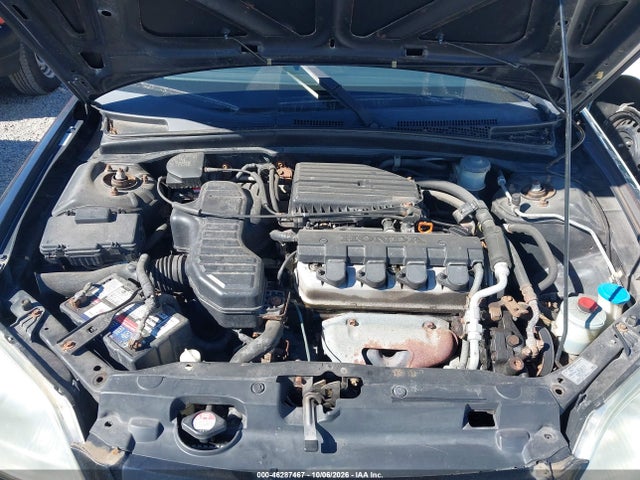 2001 Honda Civic Lx მანქანა იყიდება აუქციონზე, vin: 2HGES16541H542256, აუქციონის ნომერი: 46287467