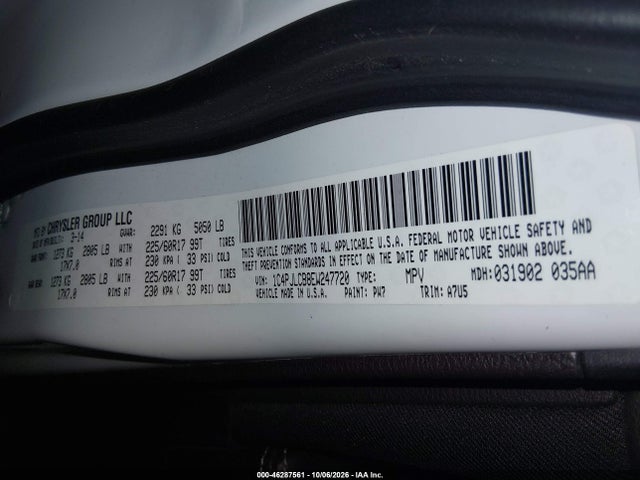 Aukcja sprzedaży 2014 Jeep Cherokee Latitude, vin: 1C4PJLCB8EW247720, numer aukcji: 46287561