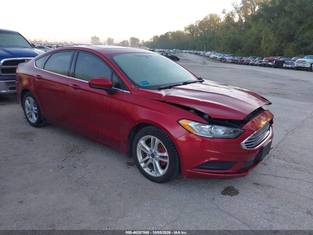 46287568 :رقم المزاد ، 3FA6P0HD2JR218137 vin ، 2018 Ford Fusion Se مزاد بيع