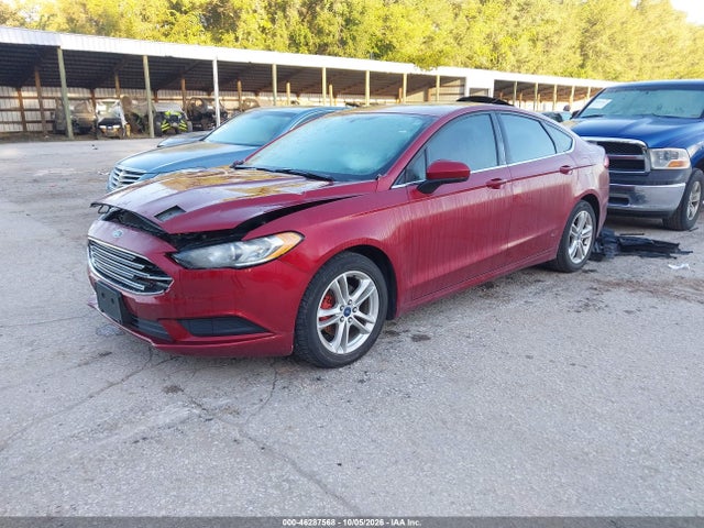46287568 :رقم المزاد ، 3FA6P0HD2JR218137 vin ، 2018 Ford Fusion Se مزاد بيع