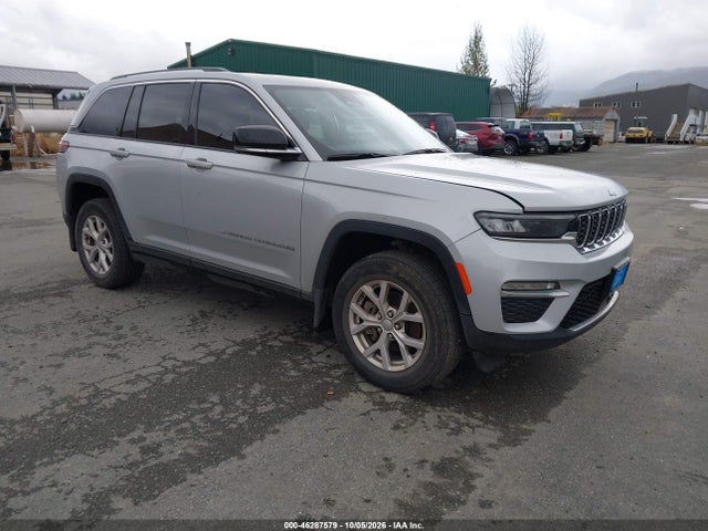 2022 Jeep Grand Cherokee Limited 4x4 მანქანა იყიდება აუქციონზე, vin: 1C4RJHBG4N8501852, აუქციონის ნომერი: 46287579