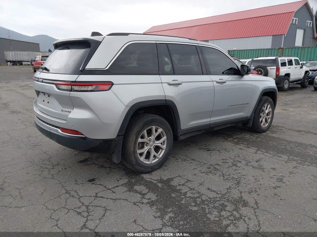2022 Jeep Grand Cherokee Limited 4x4 მანქანა იყიდება აუქციონზე, vin: 1C4RJHBG4N8501852, აუქციონის ნომერი: 46287579