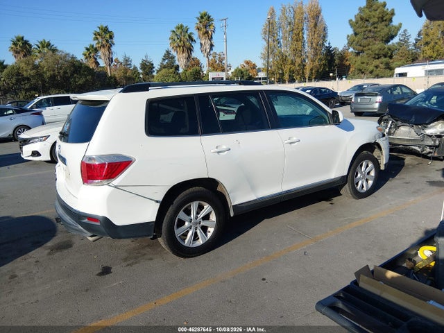 Продажа на аукционе авто 2013 Toyota Highlander Base Plus, vin: 5TDZA3EH7DS038574, номер лота: 46287645