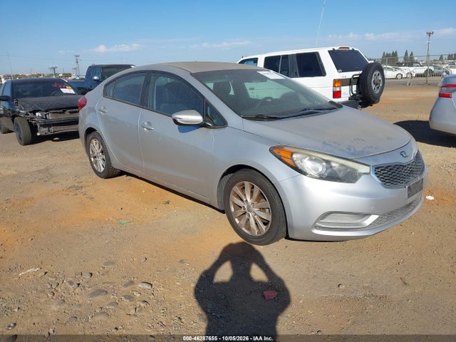 2015 Kia Forte Lx მანქანა იყიდება აუქციონზე, vin: KNAFX4A66F5271315, აუქციონის ნომერი: 46287655