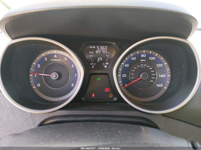46287677 :رقم المزاد ، KMHDH6AE9DU011600 vin ، 2013 Hyundai Elantra Gs مزاد بيع