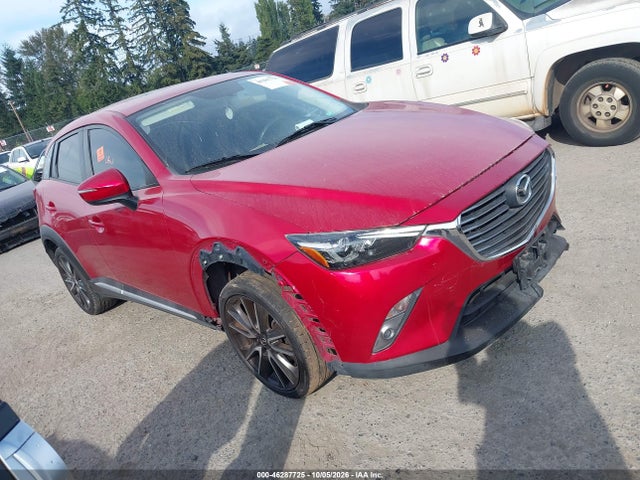 2017 Mazda Cx-3 Grand Touring მანქანა იყიდება აუქციონზე, vin: JM1DKFD75H0179184, აუქციონის ნომერი: 46287725