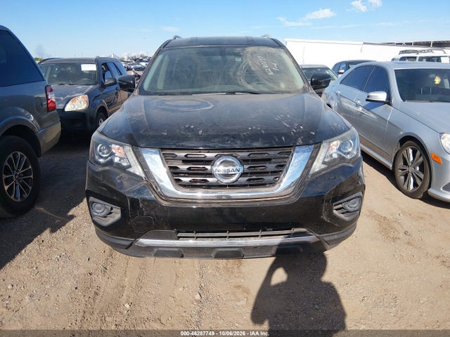 2019 Nissan Pathfinder S მანქანა იყიდება აუქციონზე, vin: 5N1DR2MM4KC645649, აუქციონის ნომერი: 46287749