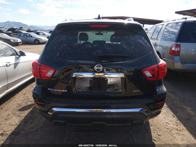 2019 Nissan Pathfinder S მანქანა იყიდება აუქციონზე, vin: 5N1DR2MM4KC645649, აუქციონის ნომერი: 46287749