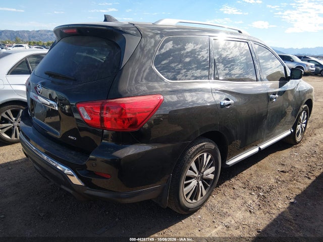 2019 Nissan Pathfinder S მანქანა იყიდება აუქციონზე, vin: 5N1DR2MM4KC645649, აუქციონის ნომერი: 46287749
