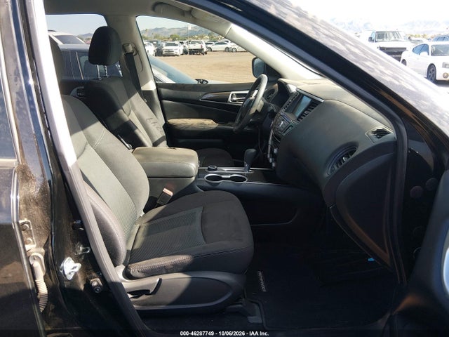 2019 Nissan Pathfinder S მანქანა იყიდება აუქციონზე, vin: 5N1DR2MM4KC645649, აუქციონის ნომერი: 46287749